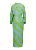 Coster Copenhagen Long Dress Faded stripe print